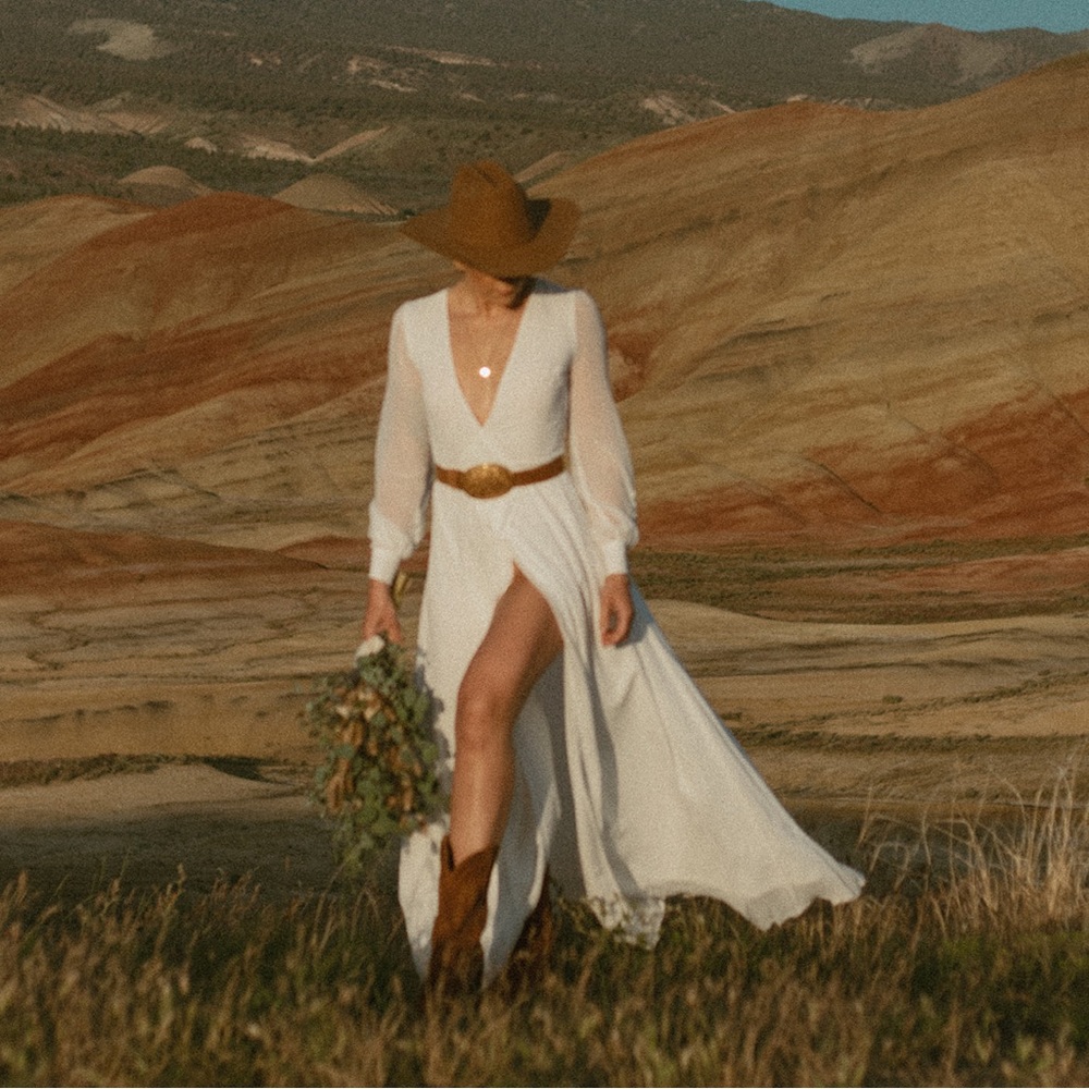 Lulu’s My Whole Heart White Long Sleeve Wrap Dress